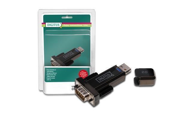 CONVERTER DIGITUS USB 2.0 TO SERIAL ΜΕ ΚΑΛΩΔΙΟ 0,8Μ DA-70156 S1236