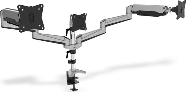 DIGITUS UNIVERSAL TRIPLE MONITOR STAND WITH GAS