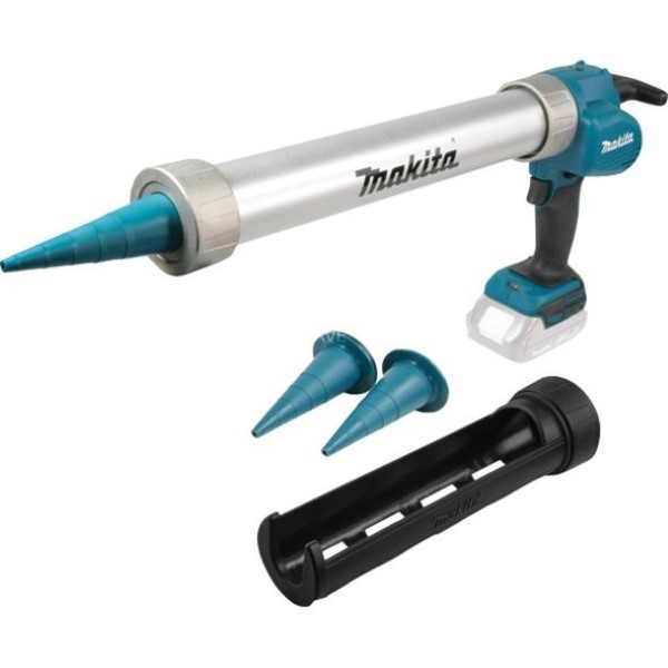 MAKITA CORDLESS CAULKING GUN DCG180ZX, 18 VOLT BLUE - BLACK, WITHOUT BATTERY AND CHARGER