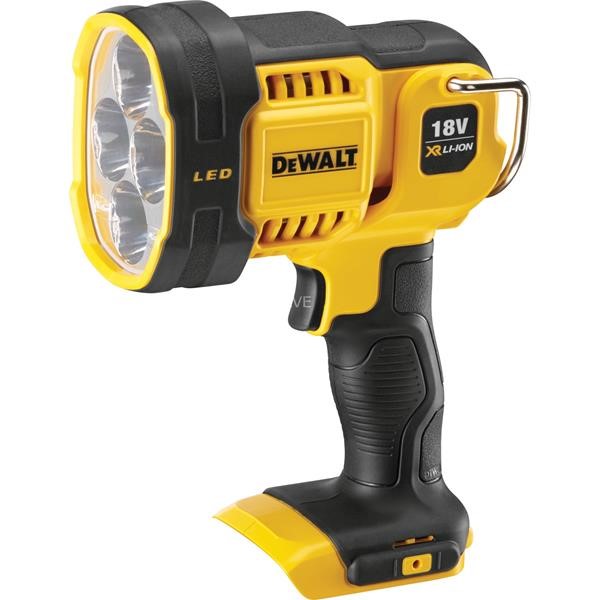 DEWALT 18.0 VOLT WORK LIGHT DCL043, FLASHLIGHT YELLOW - BLACK