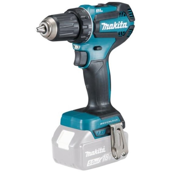 MAKITA CORDLESS DRILL DDF485Z, 18 VOLT BLUE - BLACK, WITHOUT BATTERY AND CHARGER