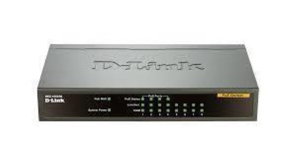 DLINK DES-1008PA SWITCH 8 PORTS WITH 4 POE PORTS