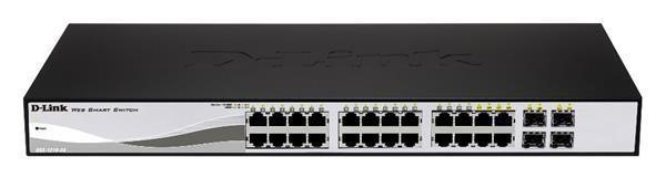 DLINK DGS-1210-24  24-PORT GIGABIT SMART SWITCH