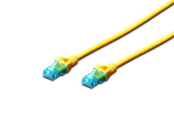Digitus UTP 0.5m Cat5e Kίτρινο (1)