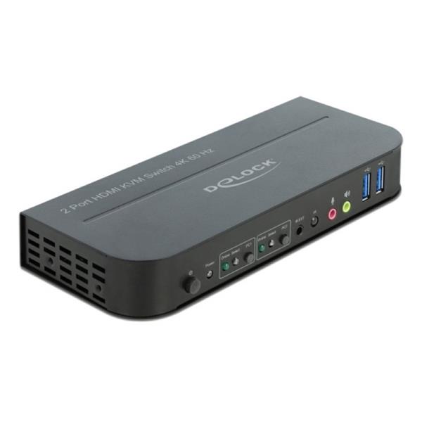 DELOCK SW. HDMI KVM 4K 60HZ M. USB 3.0-A 11481