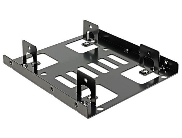 DELOCK INSTALLATION FRAME 3.5 "> 2 X 2.5" HDD BLACK