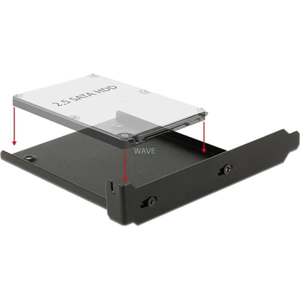 DELOCK MOUNTING FRAME FOR 1 X 2.5 "HDD 18212 BLACK