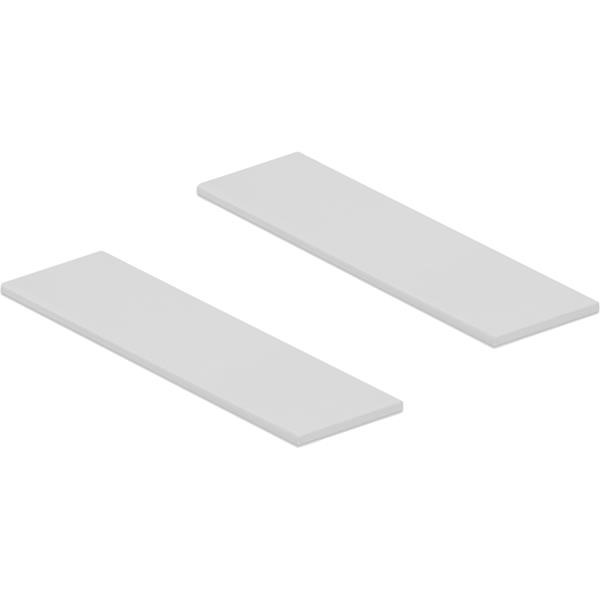 DELOCK HEATING PAD SET 2 PIECES 70 X 20 MM FOR M.2 MODULES, THERMAL GREASES AND PADS GRAY