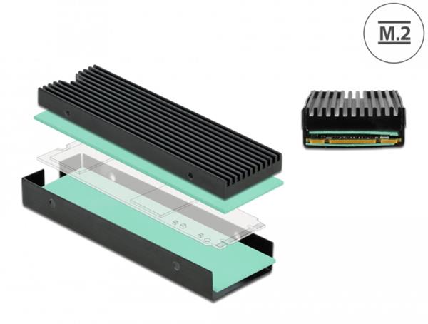 DELOCK  FΟR M.2 SSD 2280 BK 18353