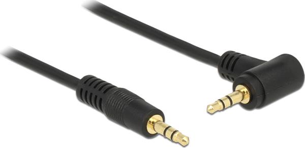 DELOCK  3,5MM ST/ST BK 0,5M