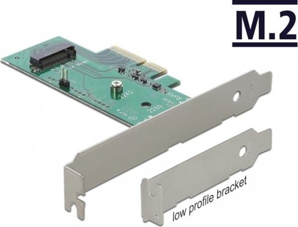 DELOCK PCIE X4 > 1X M.2 NGFF
