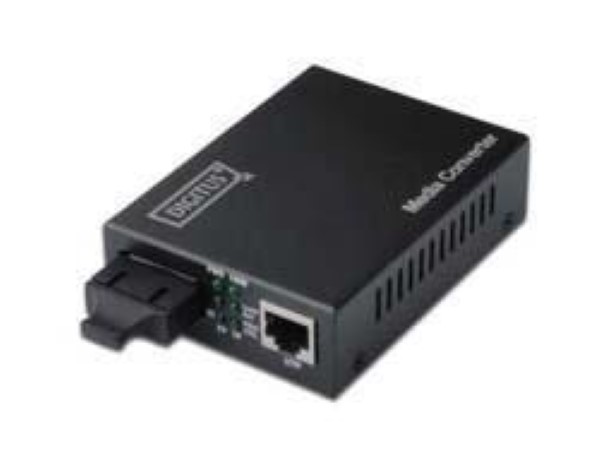 DIGITUS CONVERTER F/O SINGLEMODE SC-RJ45 10/100