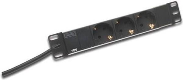 DIGITUS 10" PDU 3FACH 1HE