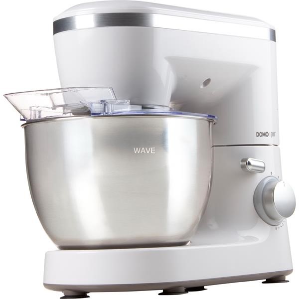 Domo Puur DO9175KR, food processor white stainless steel