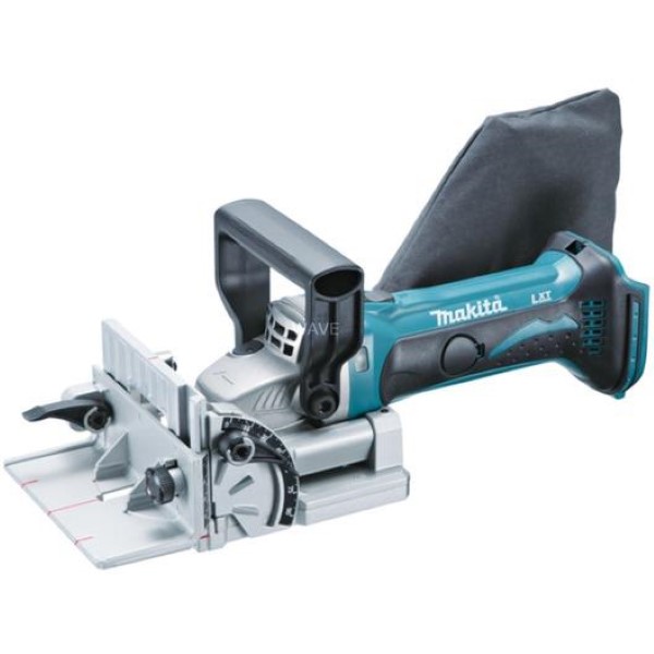 MAKITA CORDLESS BISCUIT JOINER DPJ180Z, 18 VOLT BLUE - BLACK, WITHOUT BATTERY AND CHARGER