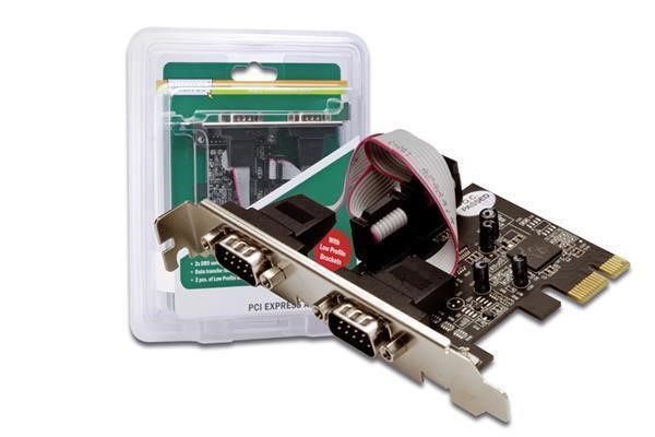 DIGITUS PCI-E CARD 2XSERIAL PORTS LOW PROFILE DS-30000-1