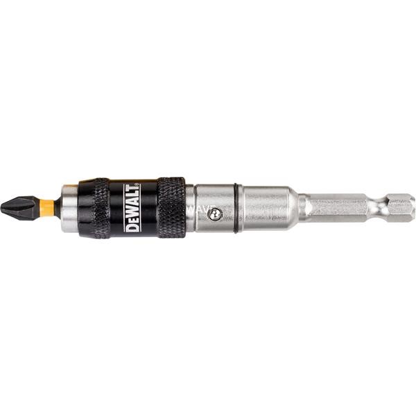 DEWALT BIT HOLDER DT7505, PIVOTALLY, IMPACT RESISTANT, 1-4 ", BIT RATE WITH EXTREME IMPACT TORSION BIT
