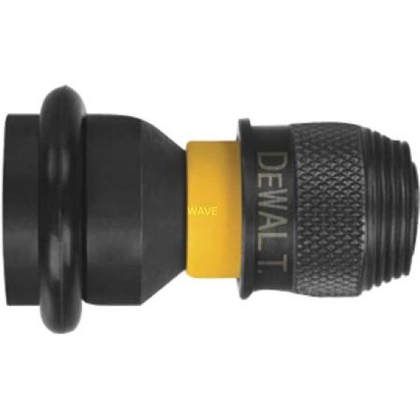 DEWALT DT7508 ADAPTER, 1-2 "4-KANT TO 1-4" 6-KANT BLACK - YELLOW, FOR IMPACT WRENCHES