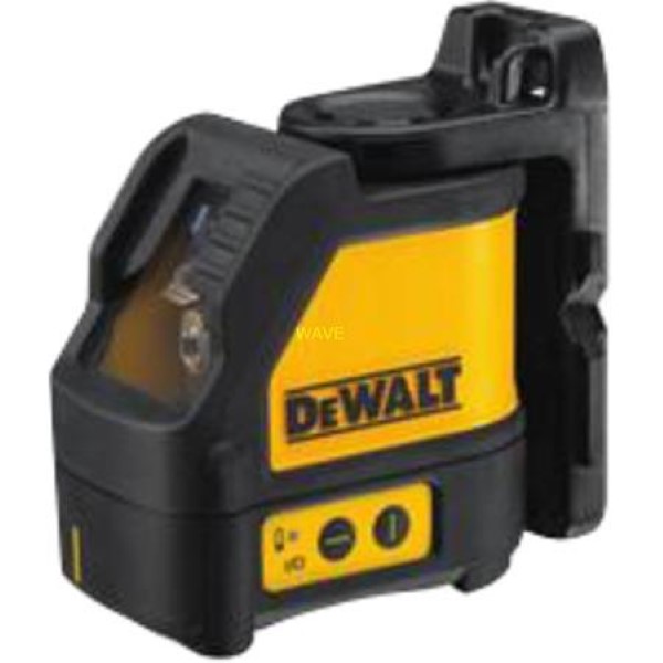 DEWALT DW088K CROSS LINE LASER BLACK - YELLOW, CARRYING CASE, WALL MOUNT