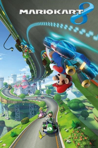 POSTER NINTENDO MARIO KART 8 FP3168 - 61X91.5