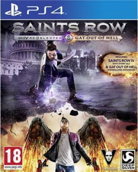PS4 SAINTS ROW IV : RE-ELECTED + GAT OUT OF HELL - FIRST EDITION  EU