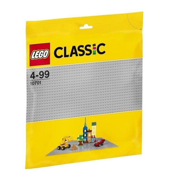 LEGO CLASSIC : GREY COLOURED BASEPLATE  10701
