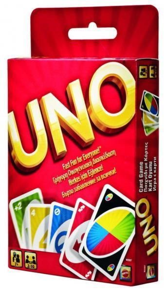 MATTEL UNO CARDS - CARD GAME (W2087)