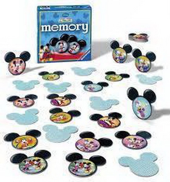RAVENSBURGER CARD GAME MEMORY MICKEY MOUSE  21937