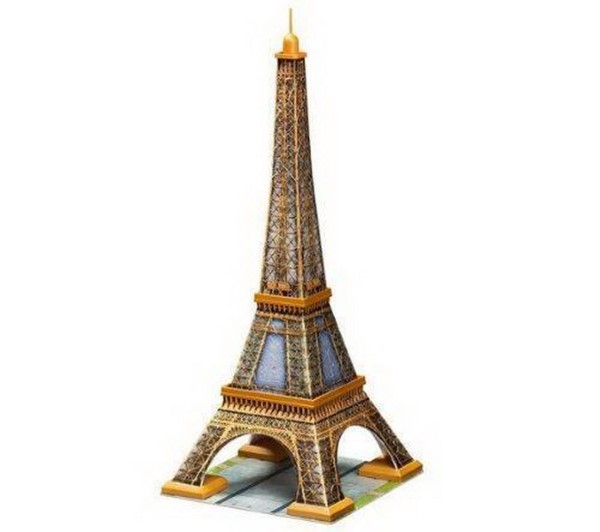 RAVENSBURGER PUZZLE 3D EIFFEL TOWER  216PCS   12556