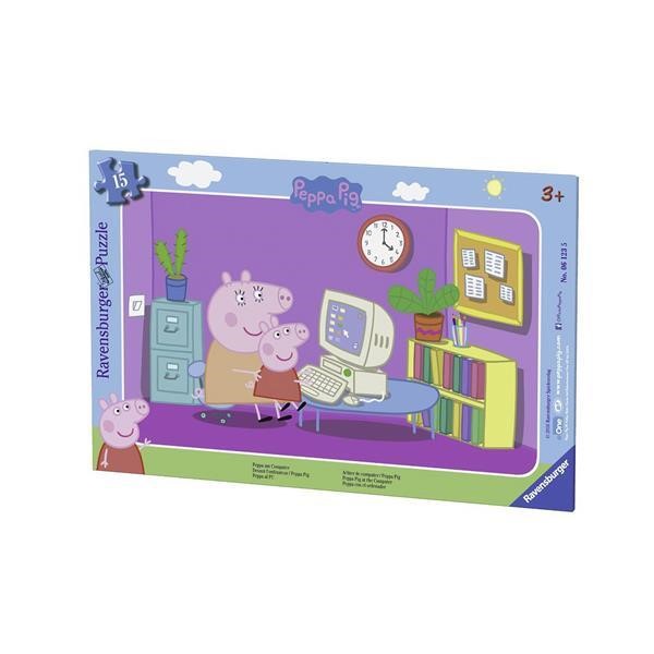 RAVENSBURGER FRAME PEPPA THE PING  15PCS.   06123