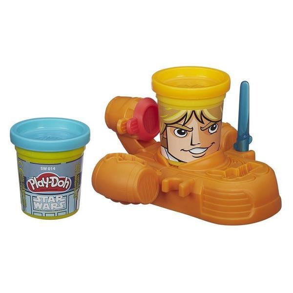 HASBRO PLAY-DOH STAR WARS CAN-HEADS - LUKE SKYWALKER & R2-D2  B2536