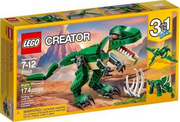 LEGO CREATOR: MIGHTY DINOSAURS 3 IN 1 (31058)