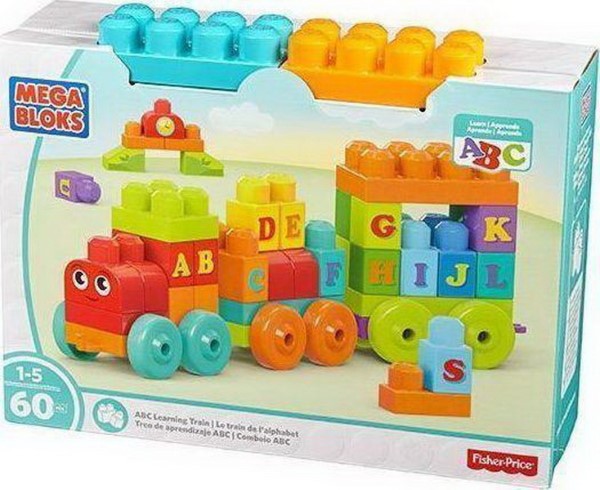 MEGA BLOKS  - ABC LEARNING TRAIN  DXH35