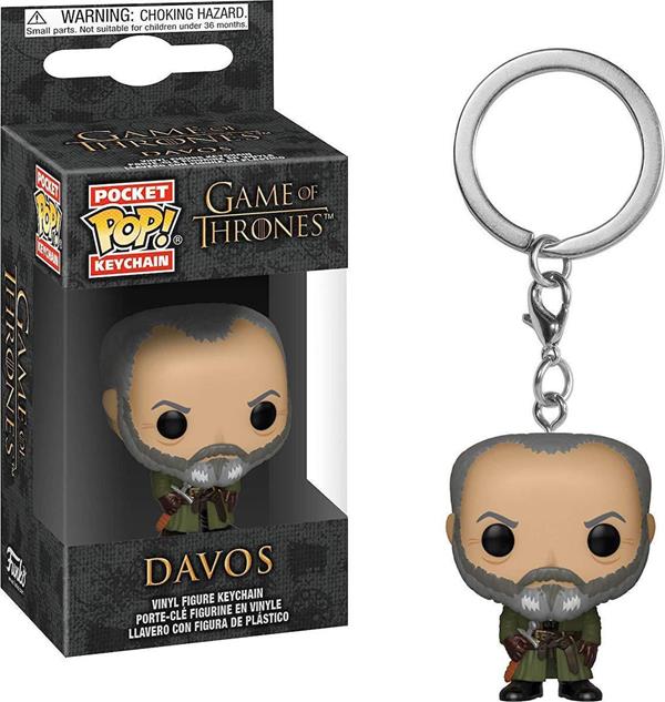Funko Pocket POP! Game of Thrones S10 - Davos Vinyl Figure Keychain
