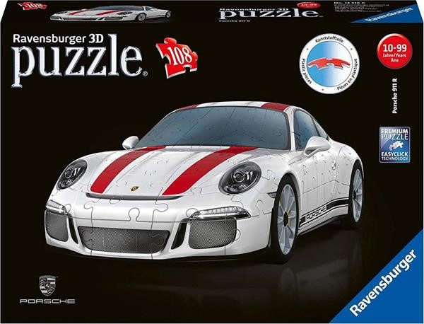 RAVENSBURGER 3D PUZZLE 108PCS PORSCHE 911R  12528