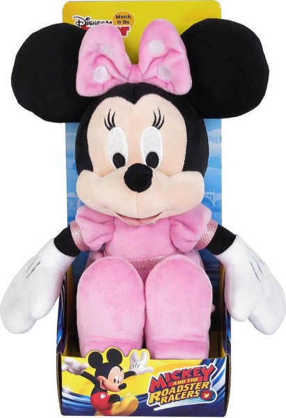 AS MICKEY AND THE ROADSTER RACERS - MINNIE PLUSH TOY  25CM   1607-01687