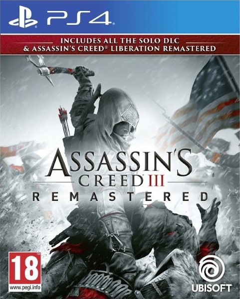 PS4 ASSASSIN'S CREED III REMASTERED & LIBERATION REMASTERED  EU