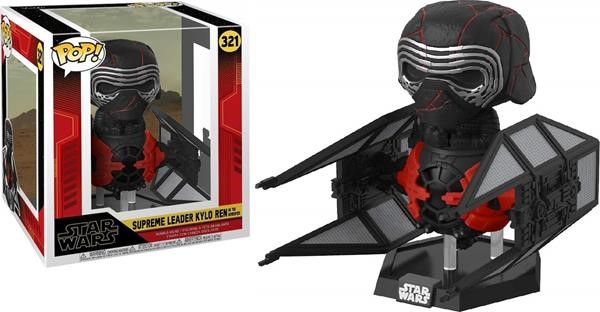 Funko POP! Deluxe: Star Wars Ep 9 - Supreme Leader Kylo Ren In The Whisper #321 Bobble-Head Vinyl Figure