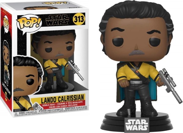 Funko POP! Star Wars Ep 9 - Lando Calrissian #313 Bobble-Head Vinyl Figure