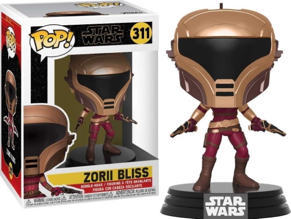Funko POP! Star Wars Ep 9 - Zorii Bliss #311 Bobble-Head Vinyl Figure