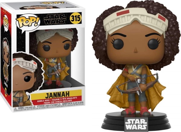 Funko POP!: Star Wars Ep 9 - Jannah #315 Bobble-Head Vinyl Figure