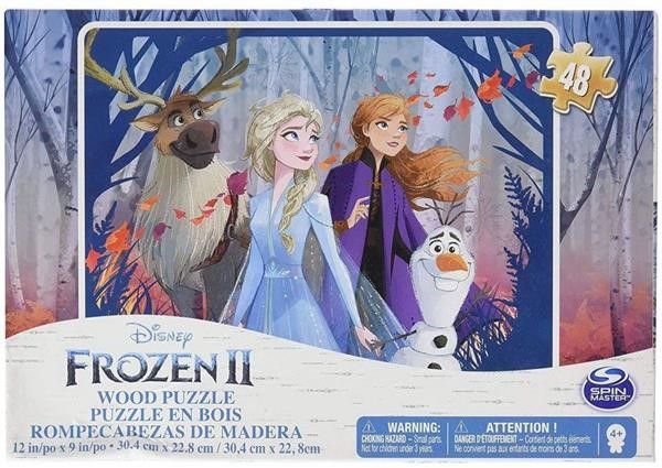 Spin Master Frozen 2 - Wood Puzzle (48 pieces - 30,4 cm x 22,8 cm) (20115661)
