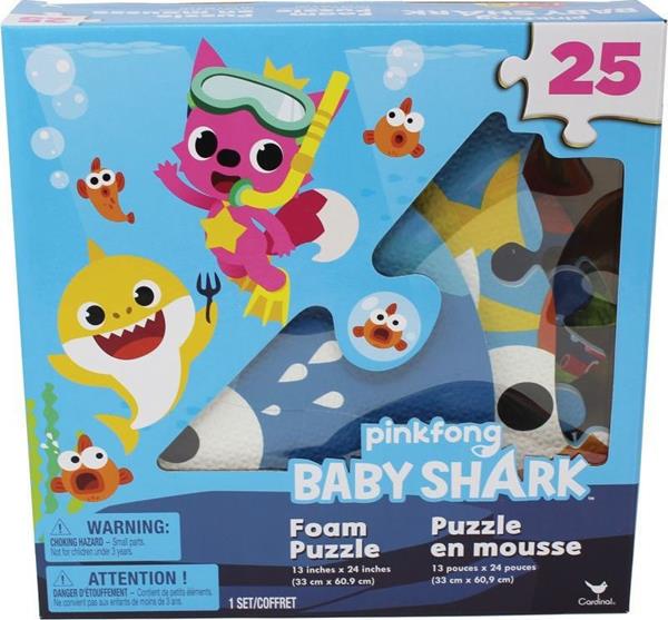 Spin Master Pinkfong Baby Shark - Foam Puzzle 25 pcs (6054917)