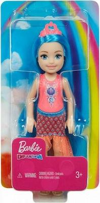 MATTEL BARBIE: DREAMTOPIA - CHELSEA WITH BLUE HAIR  13CM   GJJ94