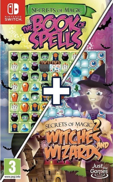 NSW SECRETS OF MAGIC: THE BOOK OF SPELLS + SECRETS OF MAGIC 2: WITCHES AND WIZARDS  EU