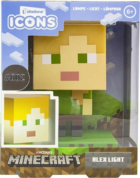 PALADONE MINECRAFT: ALEX ICON LIGHT BDP  PP6591MCF