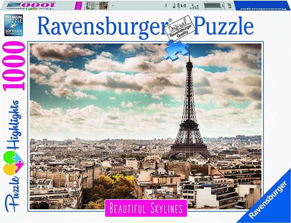 RAVENSBURGER PUZZLE - PARIS  1000PCS   14087