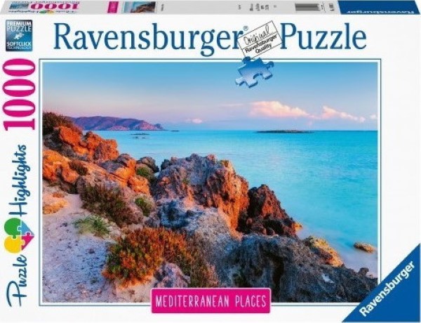 RAVENSBURGER PUZZLE - MEDITERRANEAN GREECE  1000PCS   14980