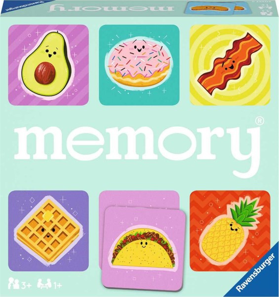 RAVENSBURGER - GAME MEMORY® FOODIE FAVORITES  20357