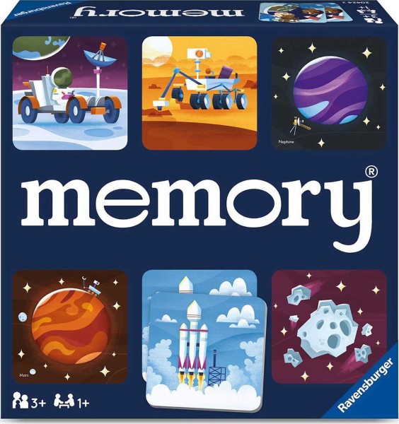 RAVENSBURGER - GAME MEMORY SPACE  20424